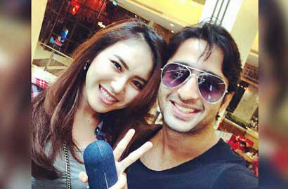 Pacar Teladan, Shaheer Sheikh Beri Dukungan untuk Konser Ayu Ting Ting