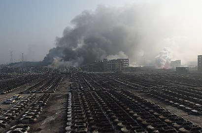 Netter Doa Lewat #PrayForTianjin, Korban Tewas Capai 44 Orang