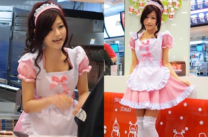 Cantiknya Gadis Pegawai McDonald's Bikin Netter Tergila-Gila