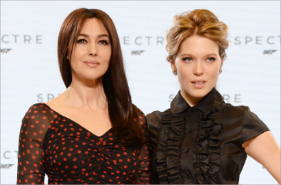 Intip Bocoran Monica Bellucci dan Lea Seydoux Soal Film James Bond 'Spectre'
