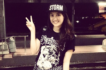 Sering Tampil Imut Bareng JKT48, Nabilah Ternyata Doyan Musik Metal