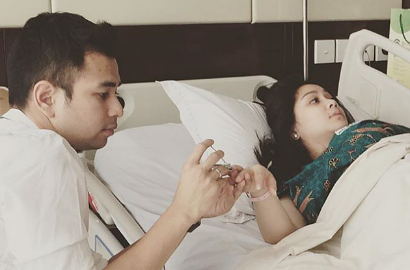 Raffi-Nagita Pasang Foto Pakai Baju Operasi, WelcomeBabyBoy Jadi Trending