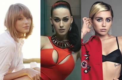 Katy Perry Orang Dibalik Komentar Miley Cyrus Tentang 'Bad Blood'?