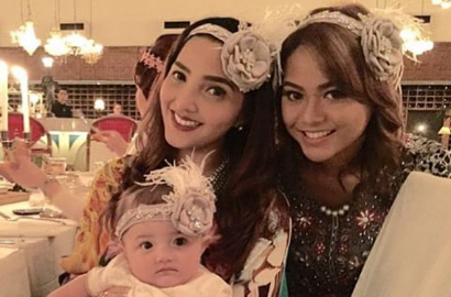 Duh, Rok Ashanty Tersingkap Saat Asyik Duet Dangdut Bareng Aurel Hermansyah