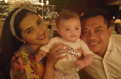 Lucunya Arsy Berendam di Bathtub Bareng Anang Hermansyah