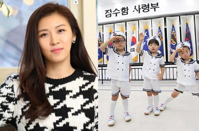 Cantik Ketemu Imut, Ha Ji Won Ceria Main dengan Song Triplet