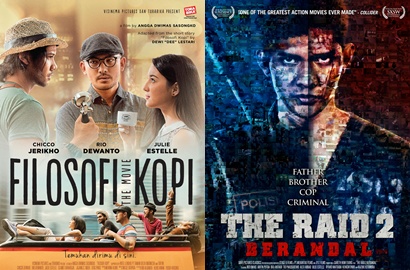 'Filosofi Kopi' dan 'The Raid 2: Berandal' Bersaing di Trailer Awards 2015