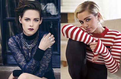 Kristen Stewart Tanggapi Komentar Seksi dari Miley Cyrus