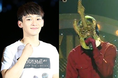 Netter Duga Guitar Man di  'King of Mask Singer' Adalah Chen EXO