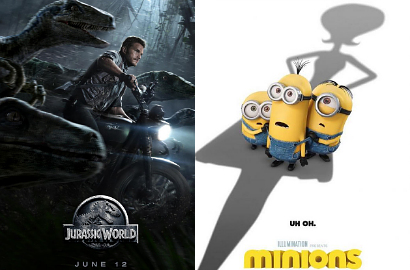 'Jurassic World' dan 'Minions' Sukses Bikin Universal Studios Kaya Raya