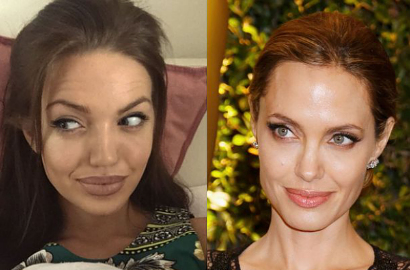 Kenalkan Chelsea Marr, 'Kembaran Identik' Angelina Jolie yang Seksi