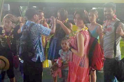 Tak Hanya di Jakarta, Para Pemain 'Elif' Juga Disambut Antusias di Bali