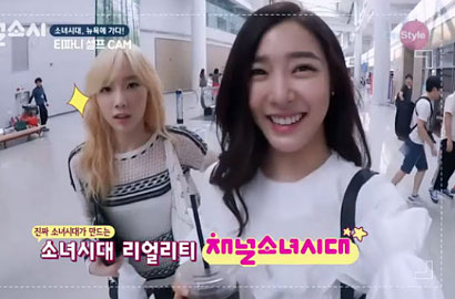Tiffany Cs Pamer yang Dilakukan di Bandara dalam 'Channel SNSD'