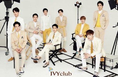 Intip Gaya Formal dan Dewasa EXO di Pemotretan Ivy Club