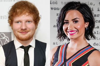 Ed Sheeran-Demi Lovato Siapkan Kolaborasi Hot di MTV VMA 2015?