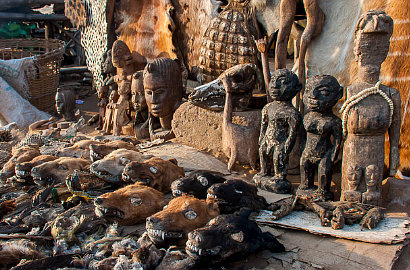 Yuk, Berkunjung ke Pasar Khusus Benda Santet di Afrika