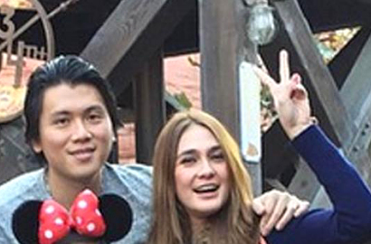 Romantisnya 'Surat Cinta' dari Reino Barrack untuk Luna Maya