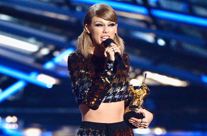 Nama Taylor Swift Dominasi Daftar Pemenang  MTV Music Awards 2015