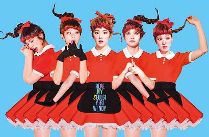 Red Velvet Jadi Boneka Cantik di Teaser MV 'Dumb Dumb'