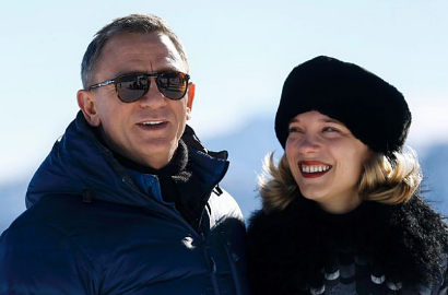 Intip Aksi Daniel Craig dan Lea Seydoux di Poster 'Spectre'