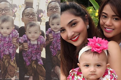 Kocaknya Aurel dan Azriel Ikut-Ikutan Arsy Minum Pakai Dot Bayi