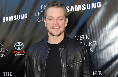 Matt Damon Topless Pamer Dada di Lokasi Syuting 'Jason Bourne'