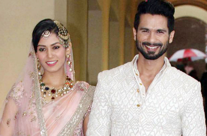 Pengantin Baru, Shahid Kapoor Hujani Istri yang Ultah dengan Kejutan
