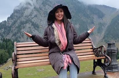 Serunya Liburan Romantis Nita Sofiani dan Vin Rana di India