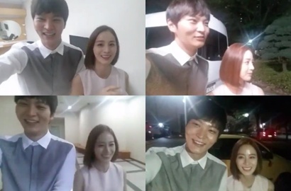 Canggung Unyu, Joo Won dan Kim Tae Hee Ajak Fans Intip Syuting 'Yongpalyi'