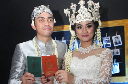 Menikah, Ayudia Bing Slamet Diberi Mas Kawin Kalung dan Cincin