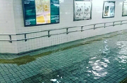 Wow, Air Banjir di Jepang Sebening Kolam Renang