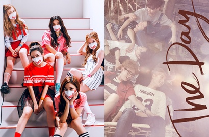 Album Red Velvet dan DAY6 'Balapan' di Chart Billboard