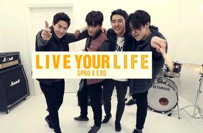 Jadi Anak Band, EXO Gila-Gilaan di Video Iklan SPAO
