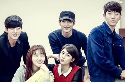 Kecenya Park Hae Jin dan Nam Joo Hyuk di Reading Naskah 'Cheese In The Trap'