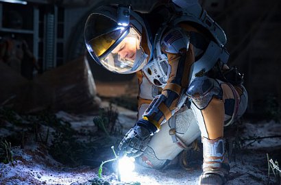 Wow, 'The Martian' Matt Damon Diputar di Luar Angkasa