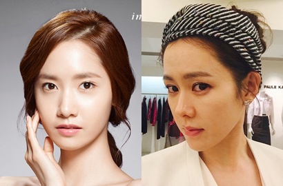Lebih Senior, Son Ye Jin Tetap Heboh Ketemu Yoona SNSD di Pesawat