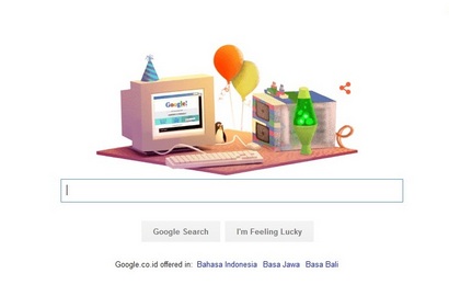 Ulangtahun ke-17, Google Kenang Debut Lewat Google Doodle