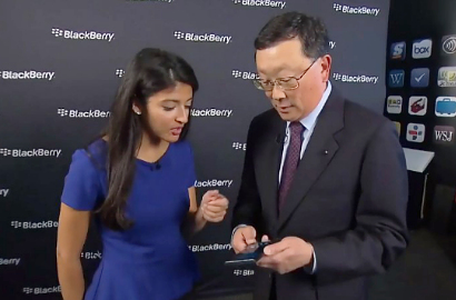 Duh, Bos BlackBerry Kikuk Pamerkan Ponsel Android 'Priv'