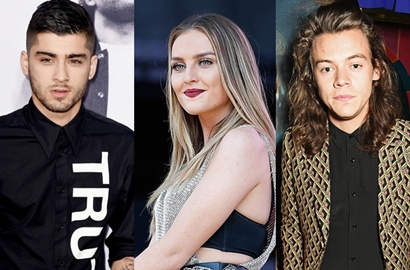 Zayn Malik Peluk Cewek Lain, Harry Styles 1D Hibur Perrie Edwards