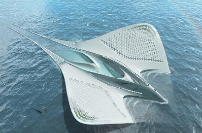 Arsitek Ini Bangun Kota di Atas Laut 'City of Meriens' untuk 7.000 Orang