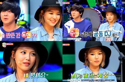Tak Sengaja, Kisah  Sooyoung SNSD Bisa Jadi MC 'One Night of TV Entertainment'