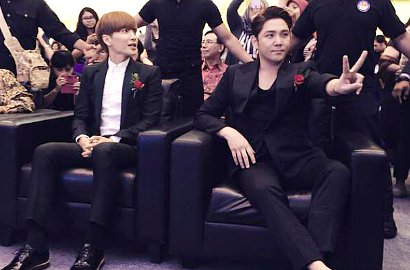 Leeteuk-Kangin SuJu Pamer Kemampuan Bahasa Indonesia di Lotte K-Festival