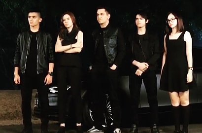 Dance Seram Ala Vampir 'GGS Returns' di Lokasi Syuting
