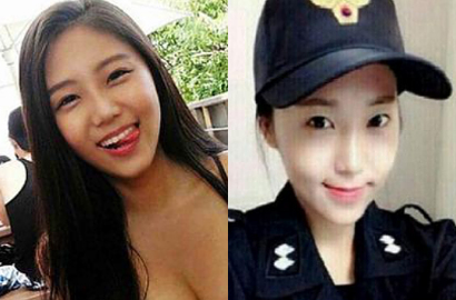 Kim Miso, Mantan Model Panas Korsel yang Kini Jadi Polwan Cantik