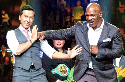 Duh, Mike Tyson Tantang Donnie Yen di Teaser Film 'Ip Man 3'