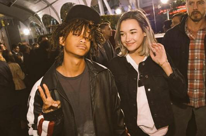 Konyol, Pacar Jaden Smith Pakai Kaos Bergambar Wajahnya saat Ditangkap Polisi