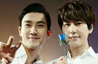 Lawak, Siwon SuJu Jadi Cewek Cantik di Pelukan Mesra Kyuhyun