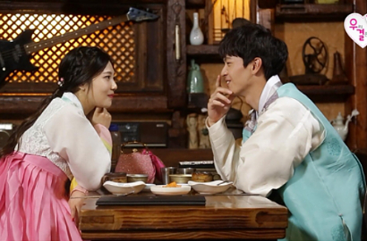 Main Ayunan Sambil Pakai Hanbok di 'WGM', Joy Bikin Sungjae Jatuh Cinta Lagi