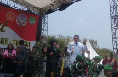 Goyang Dangdut di Acara Ultah TNI, Ahok Bikin Anggota TNI Heboh