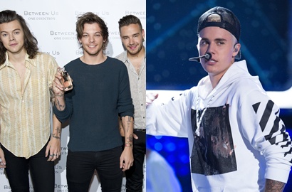 Justin Bieber Tuduh 1D Dompleng Namanya dengan Rilis Lagu Barengan